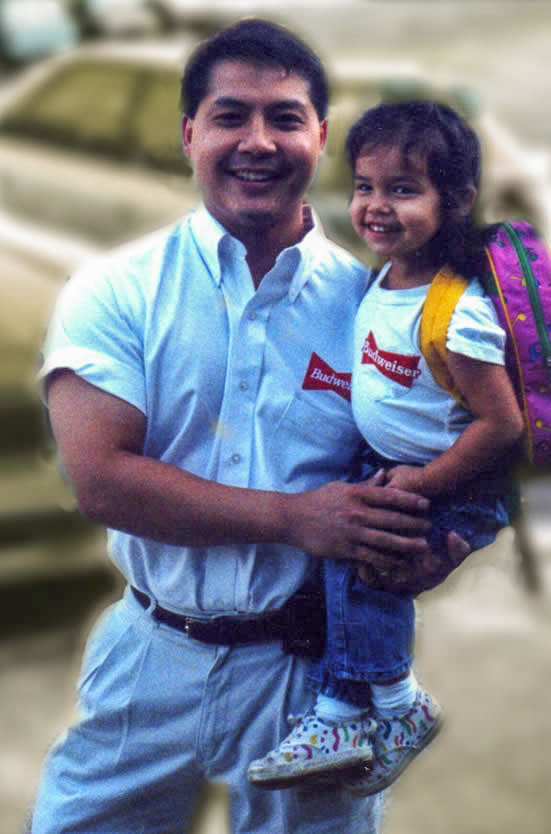 Krisada Eaton with daughter, Sumalee (3 yrs old) 1995